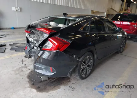 2016 Honda Civic Ex-L from USA, damaged, VIN 2HGFC1F77GH653461